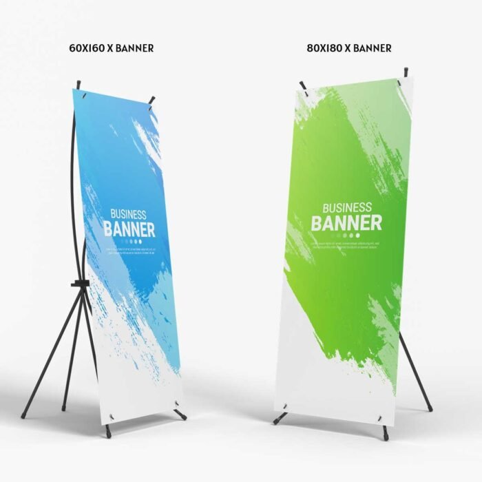 X banner