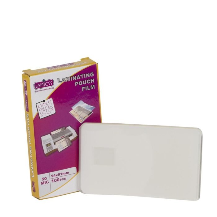 Lamiess 54 X 91 Mm  50 Mıc.Polyester Laminasyon Filmi 300'Lü