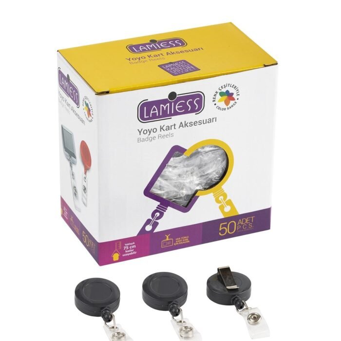 Lamiess Lms 351 Yuvarlak Yoyo Gri  50'Li