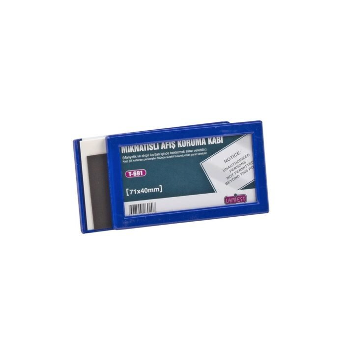 Lamiess  T-691 71X40 Mm Mıknatıslı Afiş Koruma Kab 90'Lı